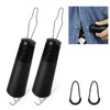 2 Pieces Button Hook，Zip Puller Aid One Hand Buttons Aids