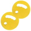 Water Aerobics Discs,2X EVA Foam Handheld Swim Disc - Comfortable