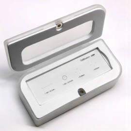 Taicols 4-Scale Microscope Stage Micrometer Sliding Optical Glass Measuring Tool Measuring Grid