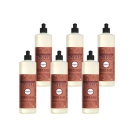 Mrs. MEYER'S CLEAN DAY Dish Soap, Gingerbread, 16 Fl Oz (Pack of 6)
