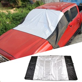 CHEAYAR Windshield Snow Cover Compatible with 2016-2022 Toyot@ Tacoma Best for Ice, Frost & Snow Removal - All Weather Winter & Summer Front Window Automotive Covers Sun & Snow-Shade