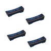 Espicades Table Decoration Retro Series Porcelain Chopsticks Rest Set (Set