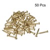 uxcell Small Tiny Brass Nails 2x15mm for DIY Decorative Pictures