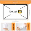 Screen Projector Thickened and Anti-Wrinkle Portable Projector Screen, 16:9 HD