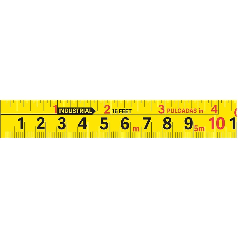 Truper FH-5M, Flexómetro Gripper, contra impacto, 5 m, cinta 19