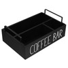 Cabilock Wooden Tea Bag Organizer - Coffee Station Organizer with