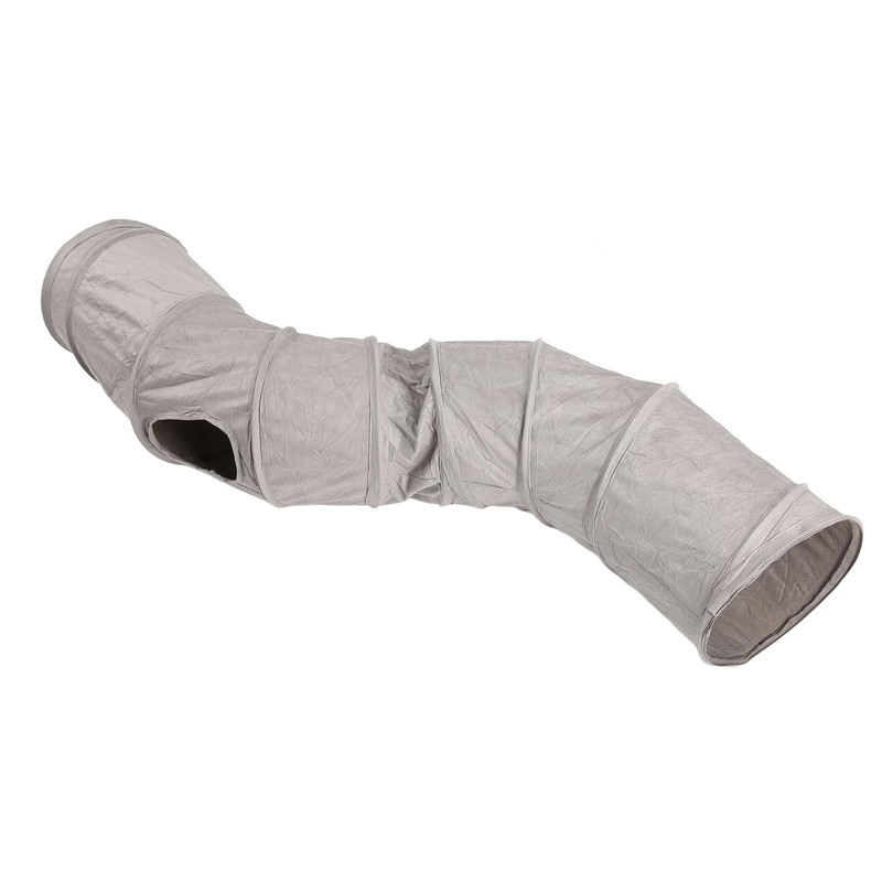 Cat Tunnel Collapsible Interactive Crinkle Large Space Kitten Tunnel Toy