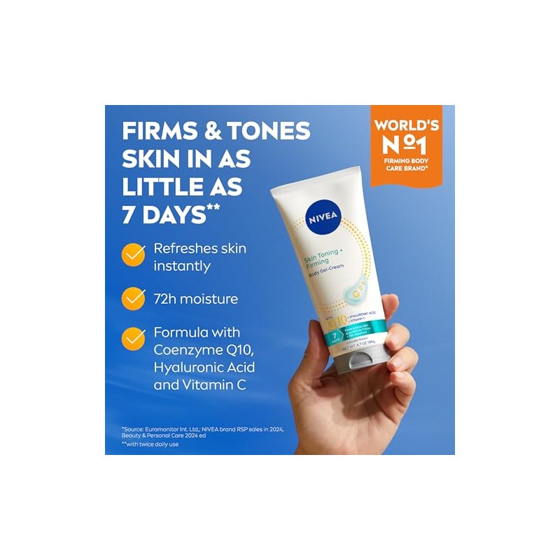 Nivea Skin Firming Toning Gel Cream Ounce