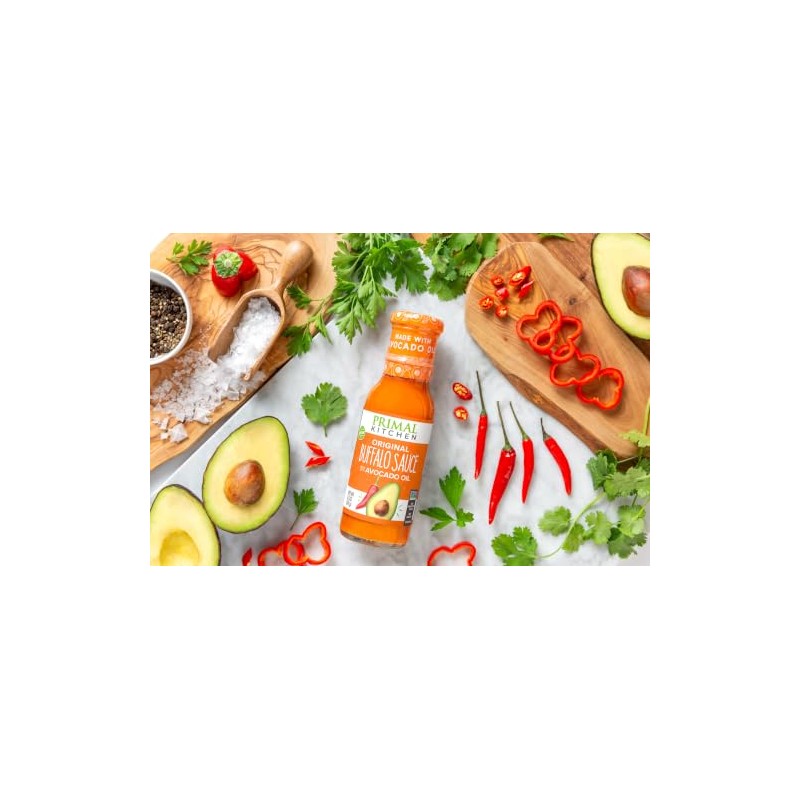 Primal Kitchen Salsa Buffalo Sin Lácteos Variedad Paquete De 2,