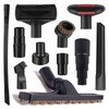 11Pcs Universal Vacuum Attachment Kit 1-1/4" Vacuum Hose Adapter Wet