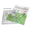 MTT PL - GPS Plotting Protractor for Military map Marking,