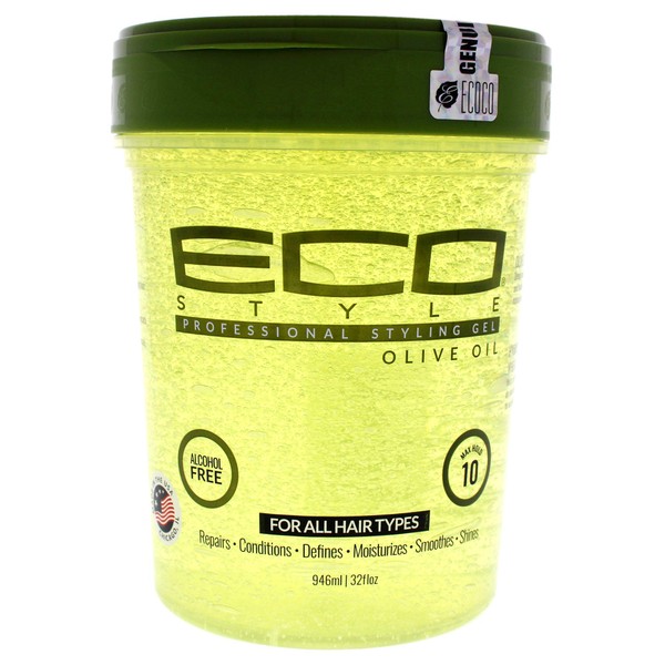 ECOCO Eco Style Gel - Olive Oil 32 Oz (ECOOLV32)