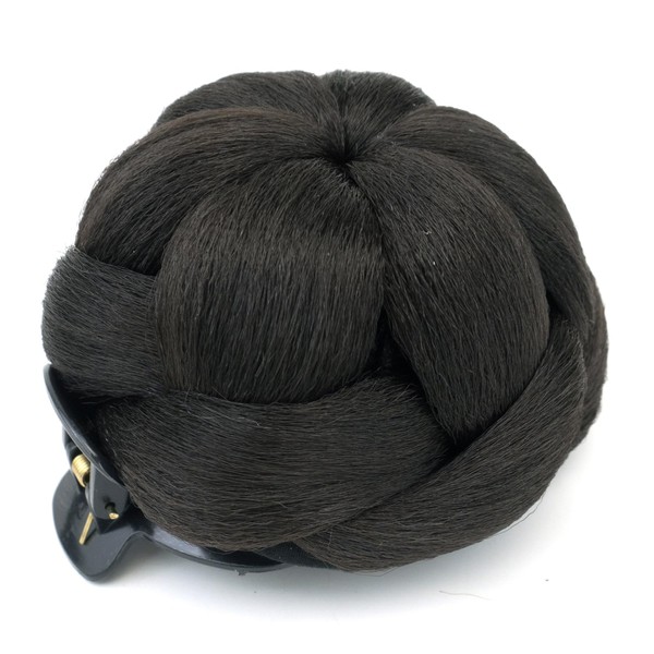IMISSU Braided Hair Bun Maker Scrunchie - Claw Hairpiece for