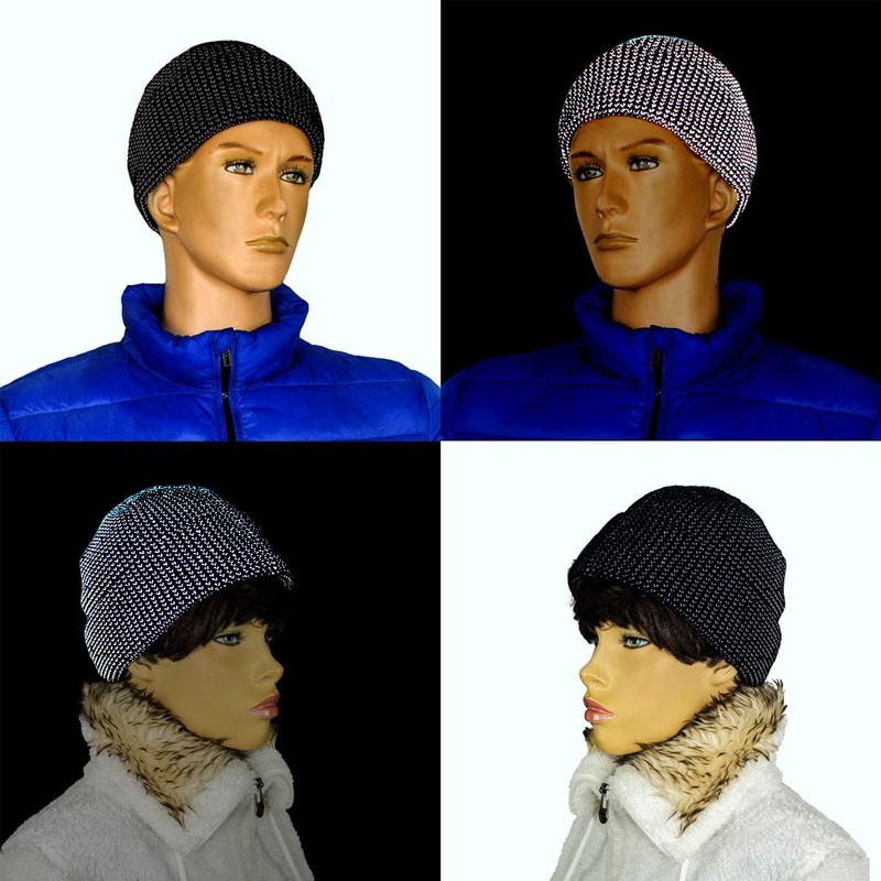 REALflex Reflective Beanie Hat for Men, Women, Children and Seniors