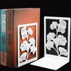 Bookends Bookends Metal Bookends Black Book Holder for Shelf Decorative