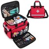 CURMIO First Aid Kits Bag Empty, Emergency Supplies Bag Medical