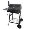 Grill Boss 23 Inch Charcoal Barrel Grill with Adjustable Grate,