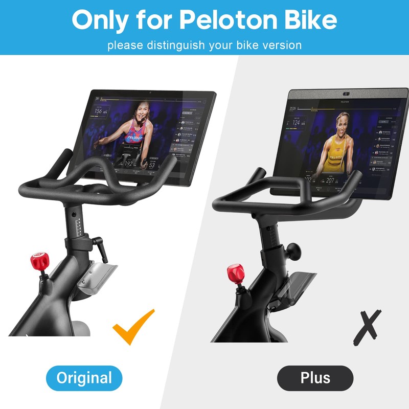 Qsxou Desk Attachment for Peloton Bike (NOT Bike+) Tray Holder