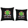 Lettuce For PM Throw Pillow