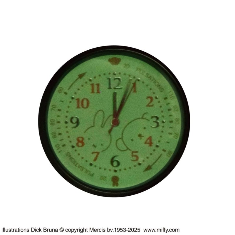 ディック・ブルーナ カラビナ付きウォッチ ミッフィー＆ボリス ブラウン【ST-PLMF0009】