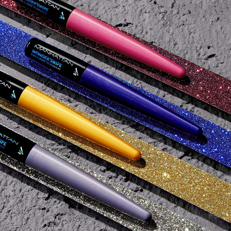 Manhattan Wonder'Swipe 2-in-1 Liner to Shadow 007 Instafamous, 2 ml