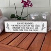 Motivation Wood Signs (Medium - Wood And Metal, Always Remember