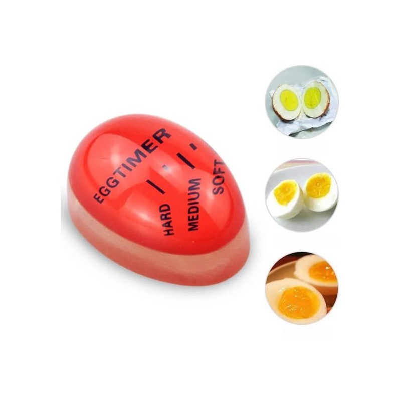 Eieruhr mit Farbwechsel Eggtimer – Timer für weich, mittel &