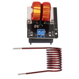 HilBeliFU ZVS Low Voltage Induction Heating Board Module, 5V-12V Flyback Driver Heater, Mini ZVS Heating Power Supply Module with Heater Coil for Electric Baking Experiment