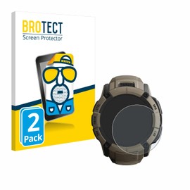 brotect Screen Protector Anti-Glare compatible with Garmin Instinct 2X Solar Tactical Edition (2 Pack) Screen Protector Matte, Protection Film
