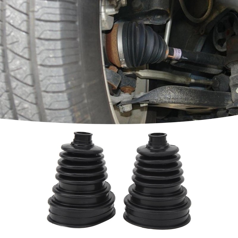 MEKOTRIN 2pcs CV Boots Universal Constant Velocity Joint Boot Set