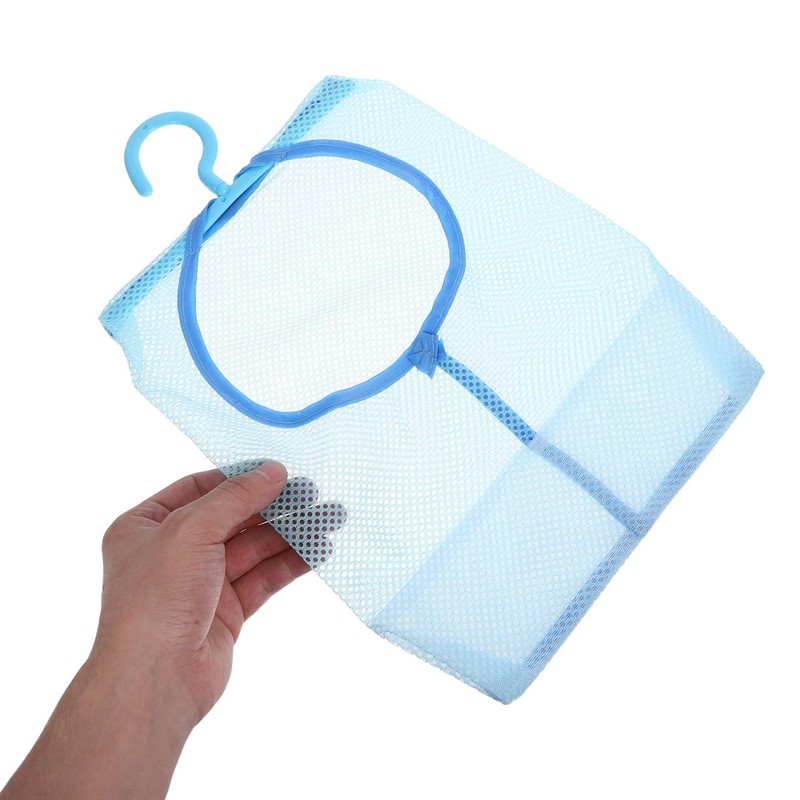Zerodeko Hanging Storage Bag Mesh Clothespin Laundry Hanger Kitchen Bathroom
