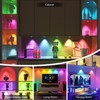 RGB Puck Lights with Remote Control, 2000mAh Battery Operated Tap