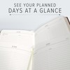 Gallery Leather Desk Daily Planner 2026, Elegantly Bound Daily Calendar