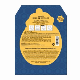 Papa Recipe Bombee Sheet Mask, coreano mascarilla hidratante miel pack para piel deshidratada y sensible. 10 hojas (azul)