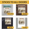 Nevkha Slimline Mail Slot Catcher, Post Letter Box Cage Ideal