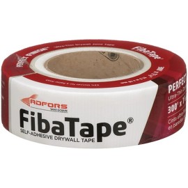 FixtureDisplays Fibatape FDW8654-U 1-7/8 x 300' Ultra Thin Perfect Finish Drywall Tape