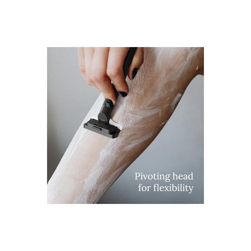 Form Razor | Aluminum Dual-Blade Safety Razor with 10 Single-Edge