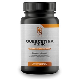 NAIMA Quercetina y Zinc 60 Cpsulas  Suplemento Alimenticio 100 Puro y Natural  Antioxidante Natural  Quercetin                                        