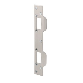 Prime-Line MP10385 Max Security Combo Strike, 1-5/8" x 11", Steel, Satin Nickel, (single pack)