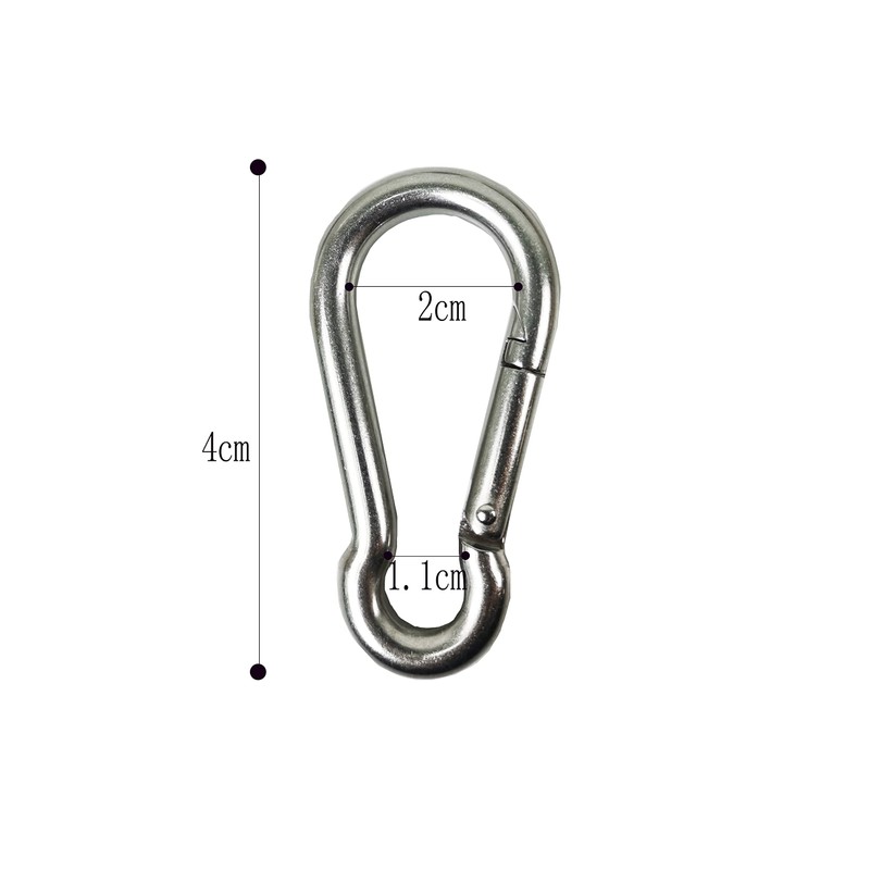 HFS(R) 304 Stainless Steel Spring Snap Spring Hook Multi-functional Daily