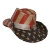 Peter Grimm Blue Justice USA Cowboy Hat