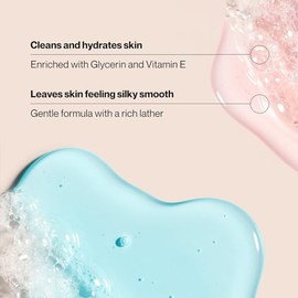 Suave- Paquete variado de gel de baño: paquete de 2 Ocean Breeze y Wild Cherry Blossom, gel de baño suave e hidratante
