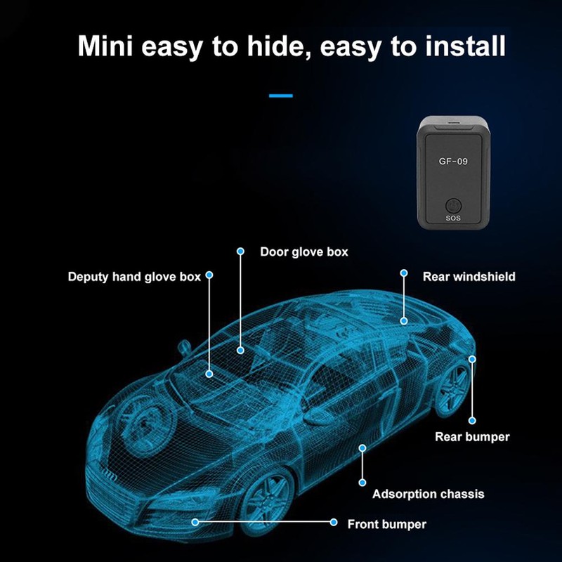 GPS Locator for Kids Built In Powerful Magnet Car GPS