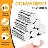 TRYMAG Neodymium Magnets, 15x2mm Round Rare Earth Magnets, 60Pcs Small