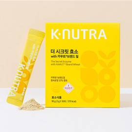 K-Nutra The Secret Kamut Enzyme Carbohydrate Gluten Fermentation Enzyme Potency 90g (3g 30 packets) 2 units 60 packets / 케이뉴트라 더시크릿 카무트효소 탄수화물 글루텐 발효효소 역가수치90g(3g30포)2개 60포