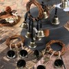 4 campanillas de viento Wiccan Bell de bruja para colgar