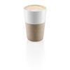 Eva Solo | 2 Cafe Latte tumblers Pearl beige |Silicone-coated