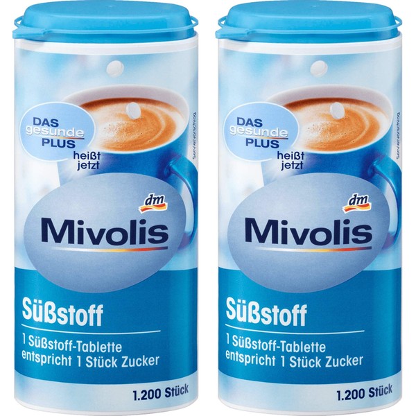 MIVOLIS SWEETENER TABLETS 2400 pcs. - Table Sweeteners | Germany
