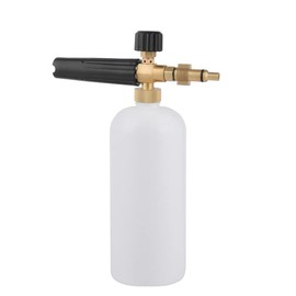 Snow Foam Lance for LAVOR (ARAL Bolt, Smart, Indie and Others) Pressure Washer, Car Wash Sprayer Soap Jet Pot Gun Soap Nozzle Foam Cannon, Adjustable Sprayer Soap Dispenser Bottle 1L