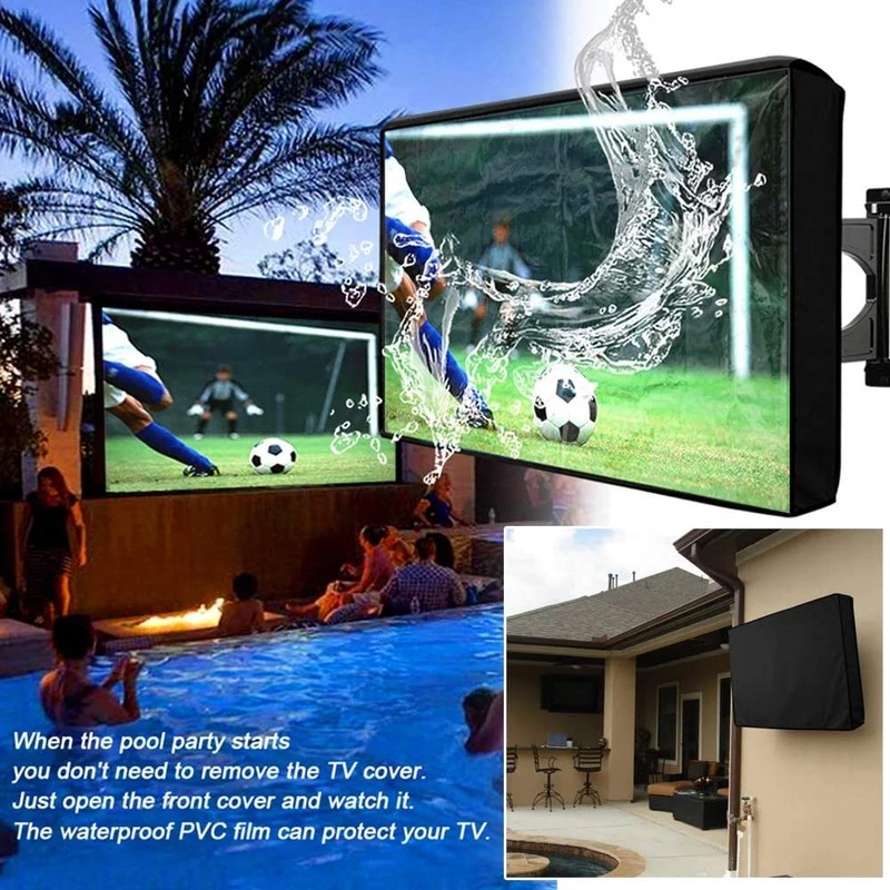 HOMEYA Outdoor TV Cover 30-32 Inch with Clear Scratch Resistant